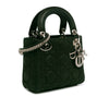 Dior Mini Iridescent Fabric Cannage Lady Dior Secondhand