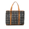 Celine C Macadam Denim Handbag Secondhand