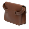 Hermès Courchevel Pochette Green Waist Bag Secondhand
