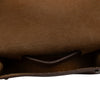 Hermès Courchevel Pochette Green Waist Bag Secondhand