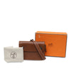 Hermès Courchevel Pochette Green Waist Bag Secondhand