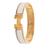 Hermès Narrow Enamel Clic H Bracelet PM Secondhand