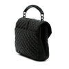 Saint Laurent Medium Chevron Studded Sheepskin Monogram College Satchel Secondhand