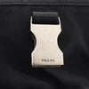 Prada Saffiano Trimmed Tessuto Zip Top Crossbody Secondhand