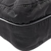 Prada Saffiano Trimmed Tessuto Zip Top Crossbody Secondhand