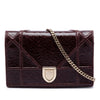 Dior Mini Crackled Deerskin Diorama Flap Secondhand