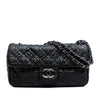 Chanel Vinyl Rock In Moscow Single Flap Secondhand