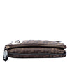 Fendi Zucca Canvas Flap Wristlet Clutch Secondhand