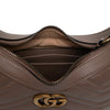 Gucci Mini GG Marmont Matelasse Calfskin Half Moon Bag Secondhand