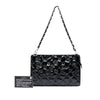 Chanel Quilted Patent Embossed Lucky Symbols Pochette Secondhand