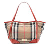 Burberry Small House Check Canvas Canterbury Tote Secondhand