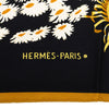 Hermès Fleurs et Carlines Silk Scarf 90 Secondhand