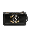 Chanel Lambskin CC Antico Flap Secondhand