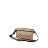Gucci GG Canvas Web Double Pocket Belt Bag Secondhand
