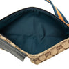 Secondhand Gucci GG Canvas Web Double Pocket Belt Bag