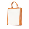 Celine Small Canvas Vertical Cabas Satchel Secondhand