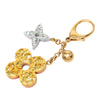 Louis Vuitton Gold Plated and Resin Glam Flower Bag Charm and Key Holder Secondhand
