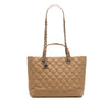 Chanel Small Quilted Calfskin Easy Shopping Tote Secondhand