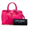 Saint Laurent Baby Leather Monogram Cabas Satchel Secondhand