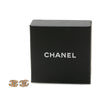 Chanel Silver CC Push Back Earrings Secondhand