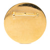 Chanel CC Gold Plated Enamel 31 Rue Cambon Brooch Secondhand