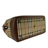 Burberry Haymarket Check Canvas Handbag Secondhand