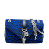 Saint Laurent Pony Hair Leopard Print College Bag Secondhand