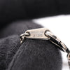 Louis Vuitton Palladium Plated LV Yours Chain Necklace Secondhand