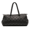 Chanel Quilted Lambskin Hidden Chain Bowler Bag Secondhand