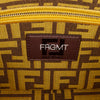 Fendi FRGMT x Zucca Embroidered Canvas Baguette Satchel Secondhand