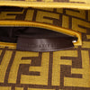 Fendi FRGMT x Zucca Embroidered Canvas Baguette Satchel Secondhand