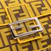 Fendi FRGMT x Zucca Embroidered Canvas Baguette Satchel Secondhand