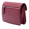 Burberry Small Leather and House Check Canvas Derby Macken Crossbody Secondhand