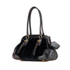 Prada Velvet Logo Frame Shoulder Bag Secondhand