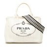 Prada Small Canvas Canapa Logo Tote Secondhand