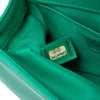 Chanel Small Bicolor Quilted Lambskin and Rubber Boy Flap Secondhand