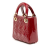 Dior Mini Patent Cannage Lady Dior Secondhand