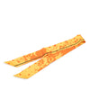 Hermès Paint Splatter Twilly Silk Scarf Secondhand