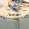 Hermès Halte en Camargue Silk Scarf 90 Secondhand