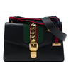 Gucci Small Calfskin Web Sylvie Satchel Secondhand
