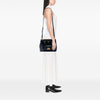 Prada Saffiano Vernice Galleria Double Zip Front Pocket Satchel Secondhand