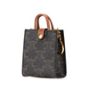 Celine Micro Triomphe Coated Canvas Vertical Cabas Bag Charm Secondhand