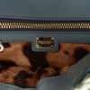 Dolce & Gabbana Leather Trimmed Woven Raffia Padlock Crossbody Secondhand