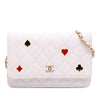 Chanel Quilted Caviar Coco Casino Wallet on Chain Secondhand