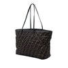 Fendi Medium Quilted Zucca Canvas Roll Tote Secondhand