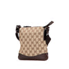 Gucci Small GG Canvas Perforated Crossbody Secondhand