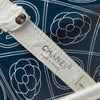 Chanel Small PVC and Crumpled Calfskin Camellia Coco Bucket Bag Secondhand