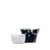 Chanel Small PVC and Crumpled Calfskin Camellia Coco Bucket Bag Secondhand