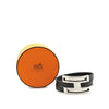 Hermès Leather Pousse Pousse Double Tour Bracelet Secondhand