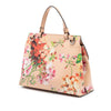 Gucci Small Calfskin Blooms Bamboo Daily Satchel Secondhand